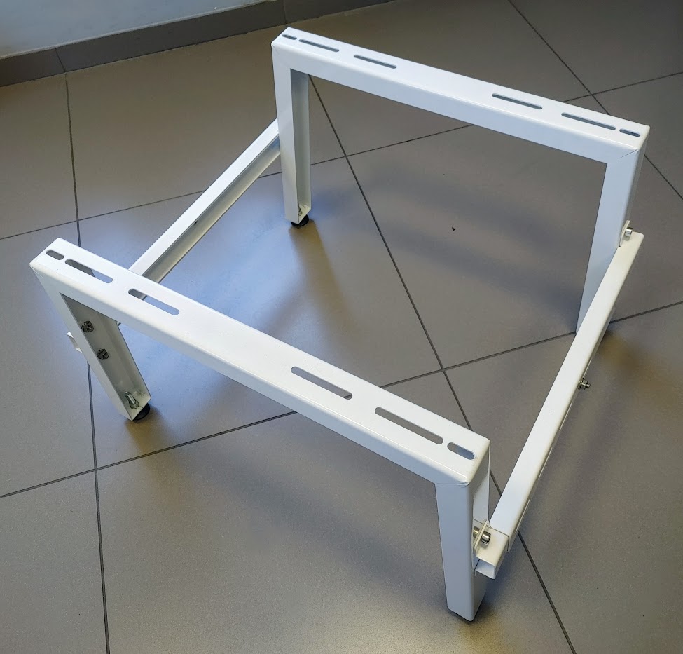 Stojak pod pompę ciepła XL biały ( 2 szt. ) 