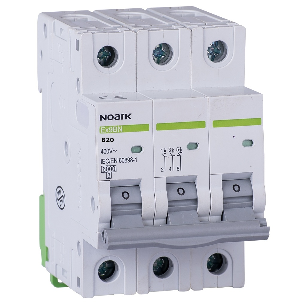 Wyłącznik nadprądowy AC 32A 3F Noark