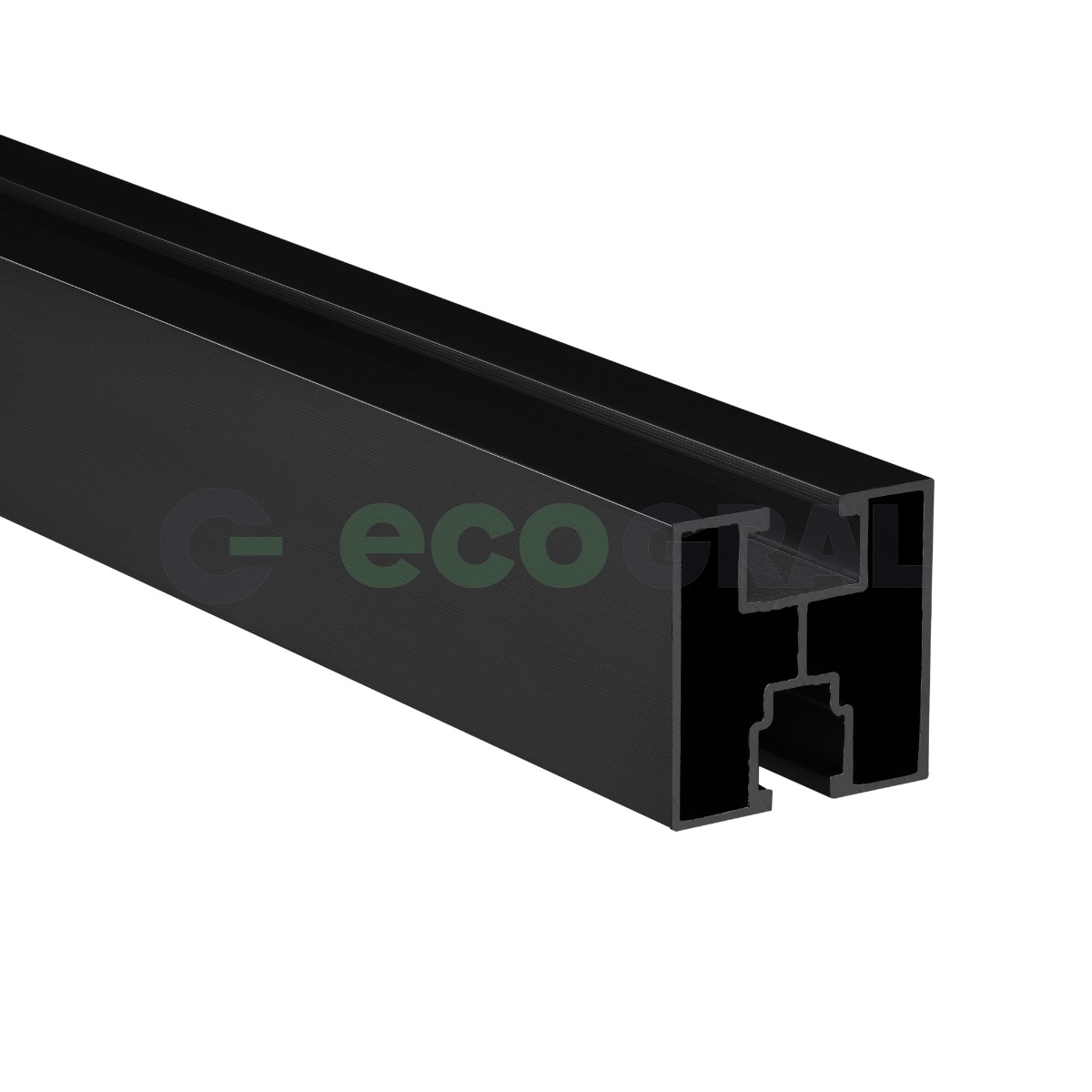 Profil aluminiowy 2200 S czarny